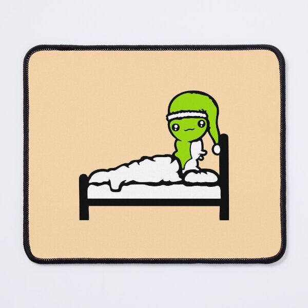 Item preview, Caterpillar Sleeping Bed Tired Good Night Hat Cute Relax designed and sold by shirt-o-mat.