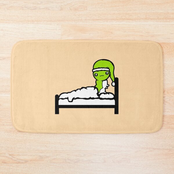 Item preview, Caterpillar Sleeping Bed Tired Good Night Hat Cute Relax designed and sold by shirt-o-mat.