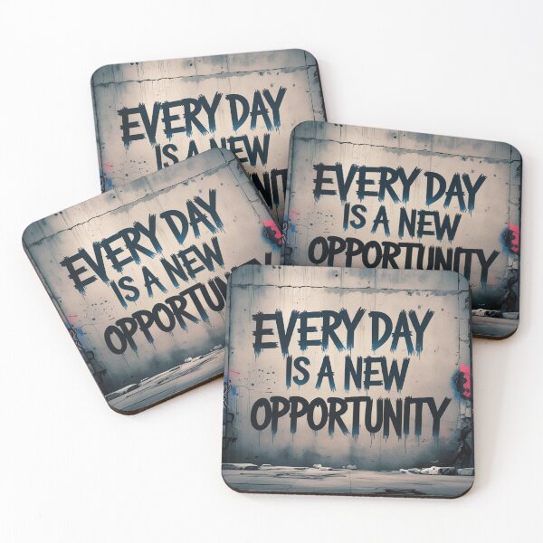 Item preview, Every Day is a New Opportunity 52 designed and sold by Zeir Shop.