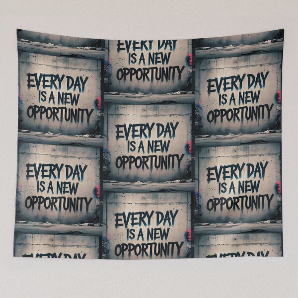 Item preview, Every Day is a New Opportunity 52 designed and sold by Zeir Shop.