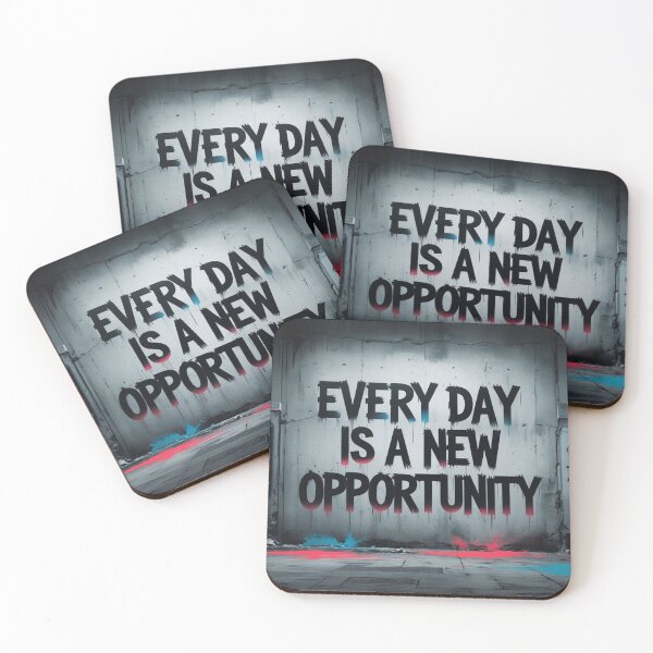 Item preview, Every Day is a New Opportunity 55 designed and sold by Zeir Shop.