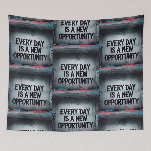 Item preview, Every Day is a New Opportunity 55 designed and sold by Zeir Shop.