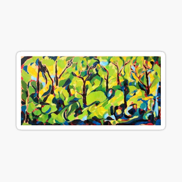 Item preview, Cottonwoods in Spring designed and sold by Art by Claire Christy-Tirado.