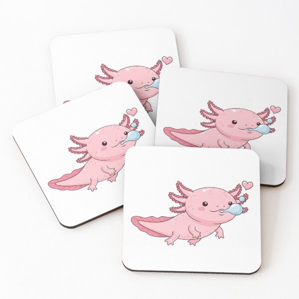 Item preview, Bubble Gum Axolotl designed and sold by rendigart.