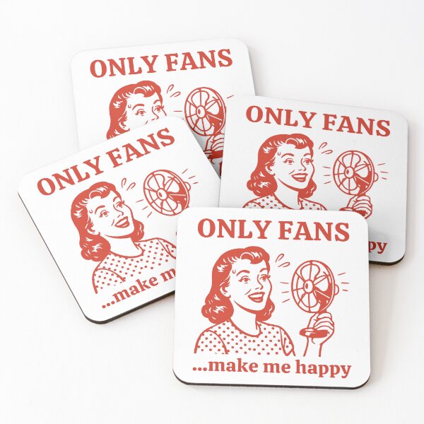 Item preview, Only Fans Make Me Happy Funny Menopausal Woman designed and sold by Anniko Art Studio.