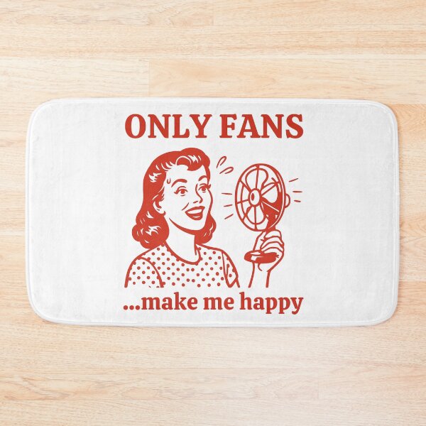 Item preview, Only Fans Make Me Happy Funny Menopausal Woman designed and sold by Anniko Art Studio.