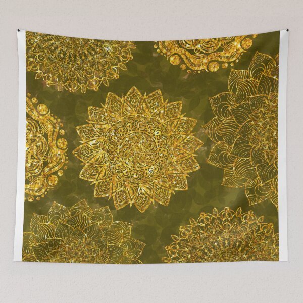 Item preview, Golden Mandela pattern designed and sold by AgArtD.