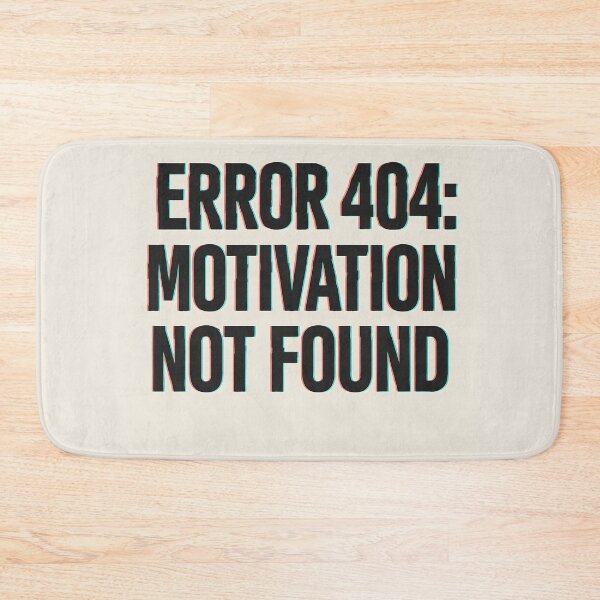 Item preview, Error 404: Motivation Not Found – Glitch Font Design designed and sold by VoidBloom Studio.