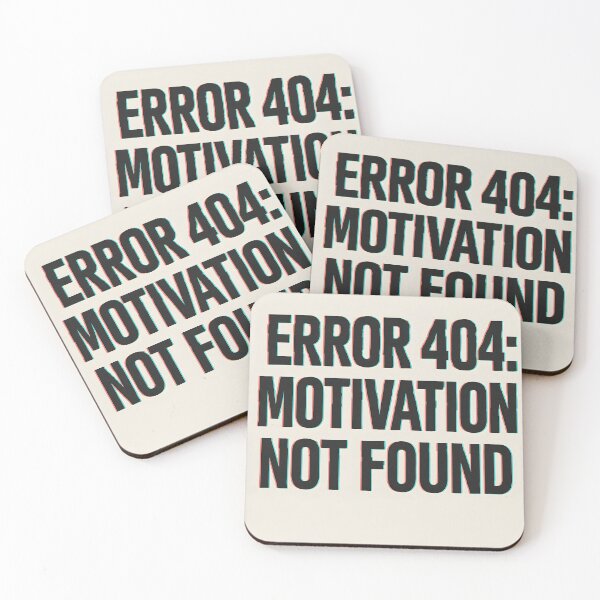 Item preview, Error 404: Motivation Not Found – Glitch Font Design designed and sold by VoidBloom Studio.