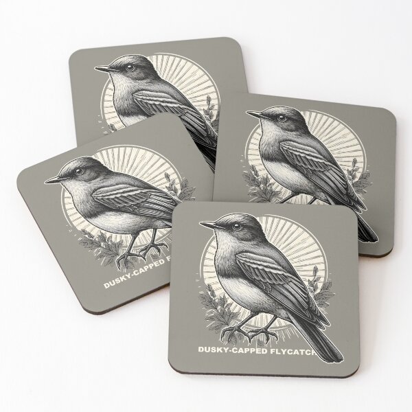 Item preview, Dusky-capped Flycatcher designed and sold by theAVIARY7.