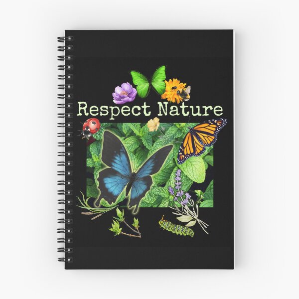 Item preview, Respect Nature Pollinator & Wildflowers Colorful Design designed and sold by EarthArtDesigns.