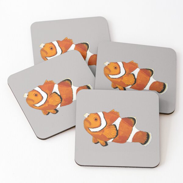 Item preview, Clownfish Hand Painted Cute Fish designed and sold by kel72.
