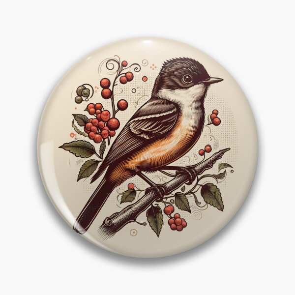 Item preview, Dusky-capped Flycatcher 2 designed and sold by theAVIARY7.