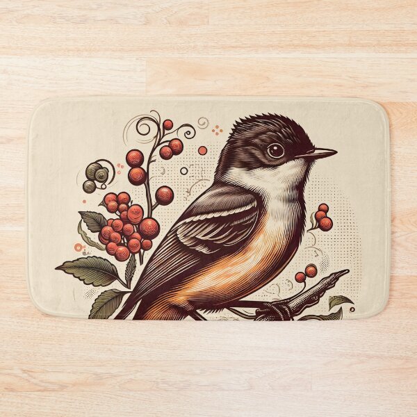 Item preview, Dusky-capped Flycatcher 2 designed and sold by theAVIARY7.
