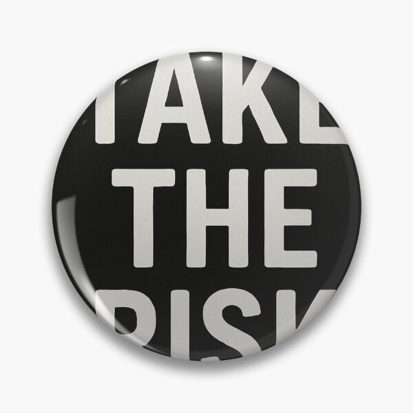 Item preview, Take The Risk - Motivational Quote Poster (Black & White Minimalist) designed and sold by TrueDesigns01.