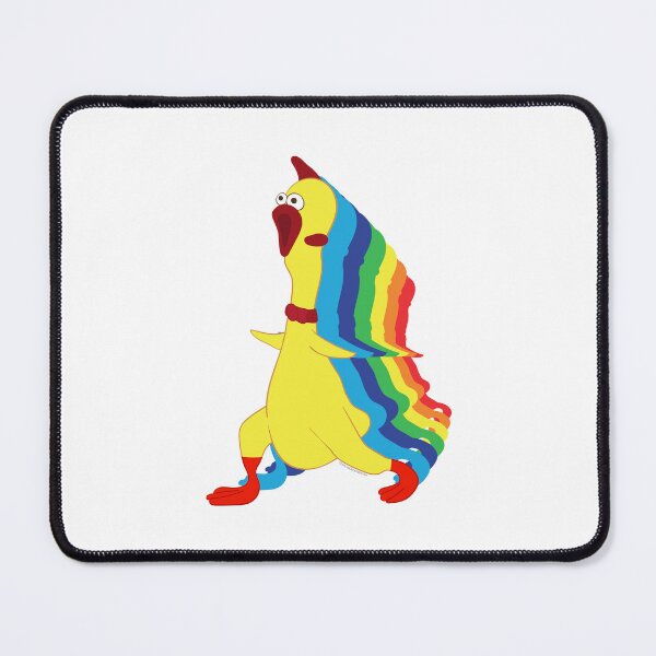Item preview, Zen Rubber Chicken – Funny Colorful Art designed and sold by LicencaPoetica.