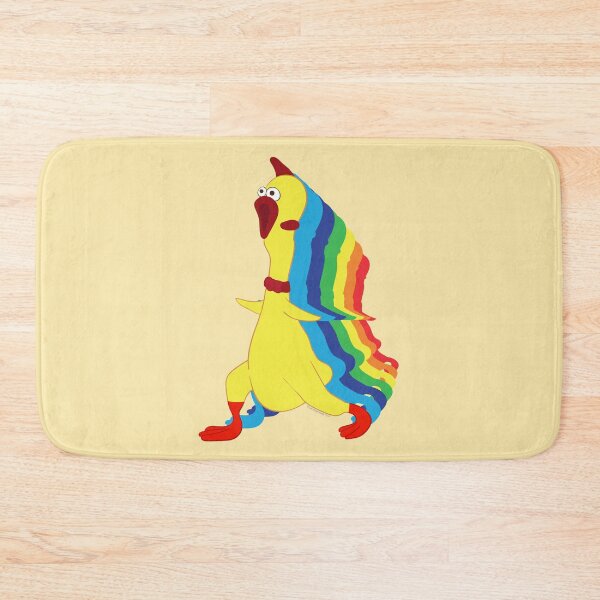 Item preview, Zen Rubber Chicken – Funny Colorful Art designed and sold by LicencaPoetica.