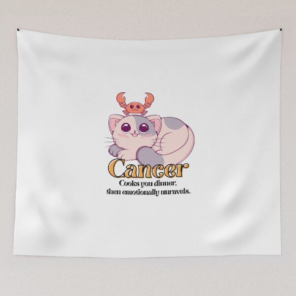 Item preview, Cancer Kitty designed and sold by Club_Anxiety_.