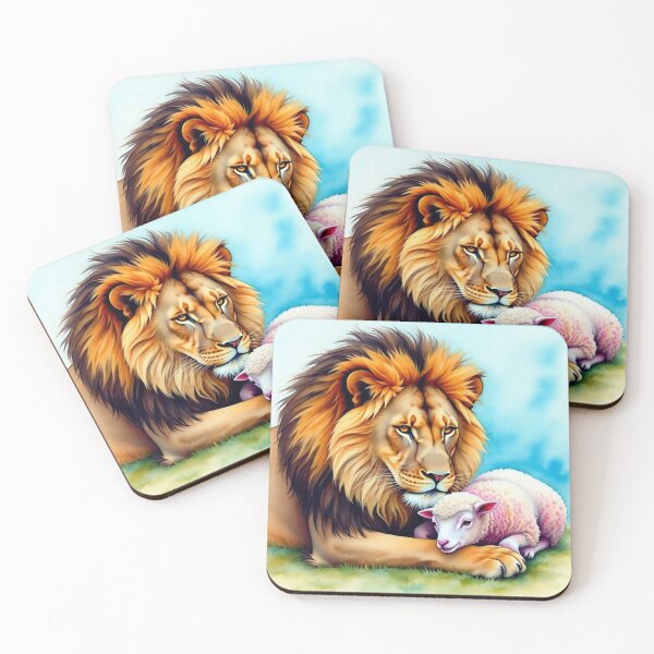 Item preview, Lion and The Lamb designed and sold by Savannah Gibbs.