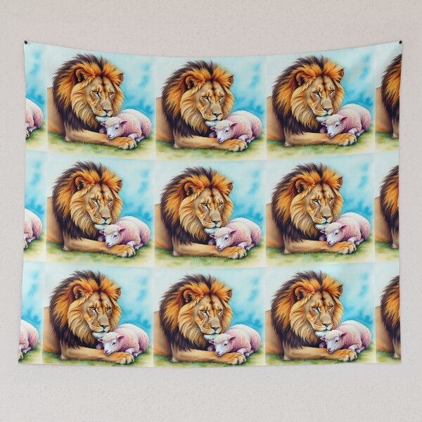 Item preview, Lion and The Lamb designed and sold by Savannah Gibbs.