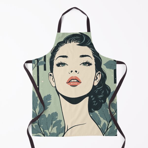 Item preview, Dolled up Cosmic Muse — Feminine Pop Art Portrait with Celestial Accents designed and sold by Ojo de Lilith.