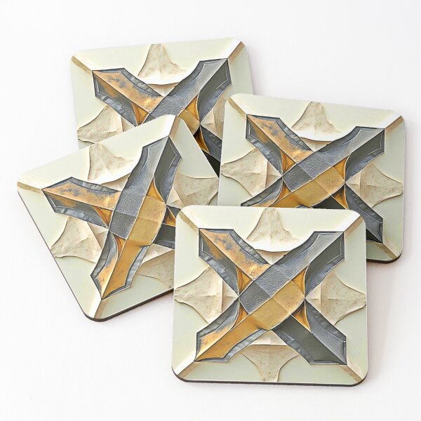 Item preview, Abstract Gold Metal Design designed and sold by Health And Fitness Posts e-Store.