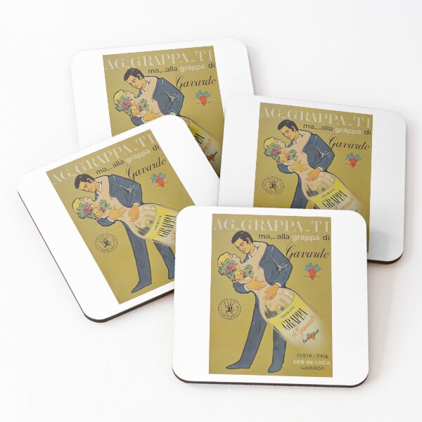 Item preview, Vintage Italian Grappa Advertisement Poster designed and sold by TeeARTHY.