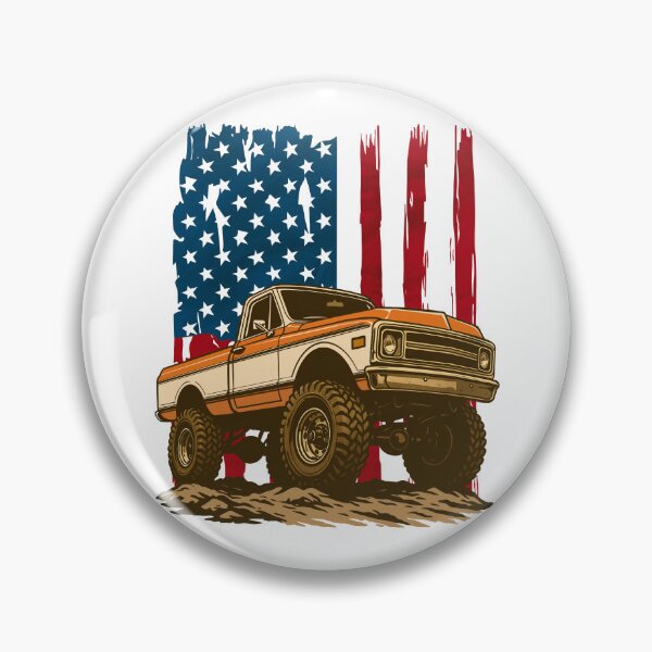 Item preview, American Muscle: K20 Truck Graphic designed and sold by WildWoodsDesign.