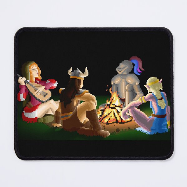 Item preview, Adventuring Party by the Campfire designed and sold by Q_Art Shop.