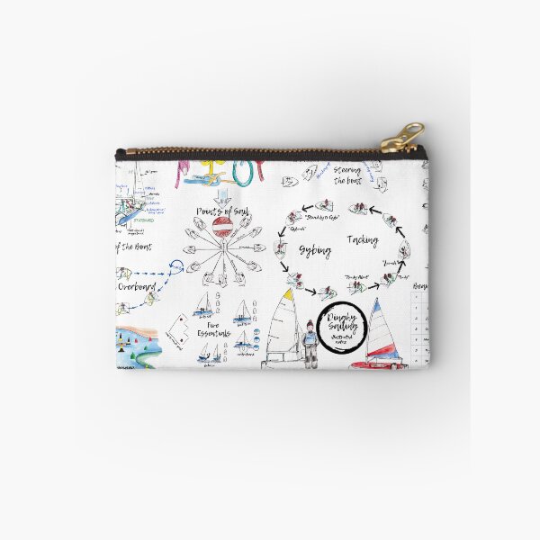 Item preview, Illustrated Notes - Dinghy Sailing designed and sold by clgcreativearts.