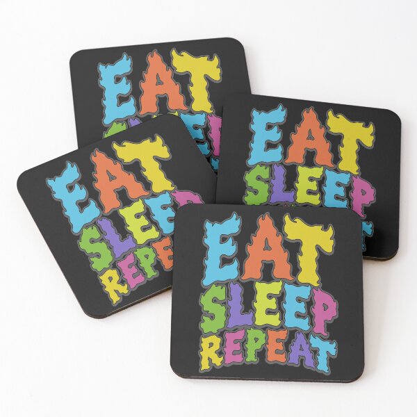 Item preview, Eat Sleep Repeat designed and sold by TeeCodes.