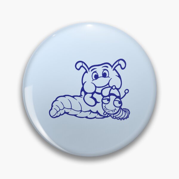 Item preview, 2 Caterpillar Eaten a lot hungry Team cute little Friends designed and sold by shirt-o-mat.