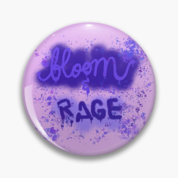 Item preview, Bloom & Rage Band poster designed and sold by MotleyCrafts.
