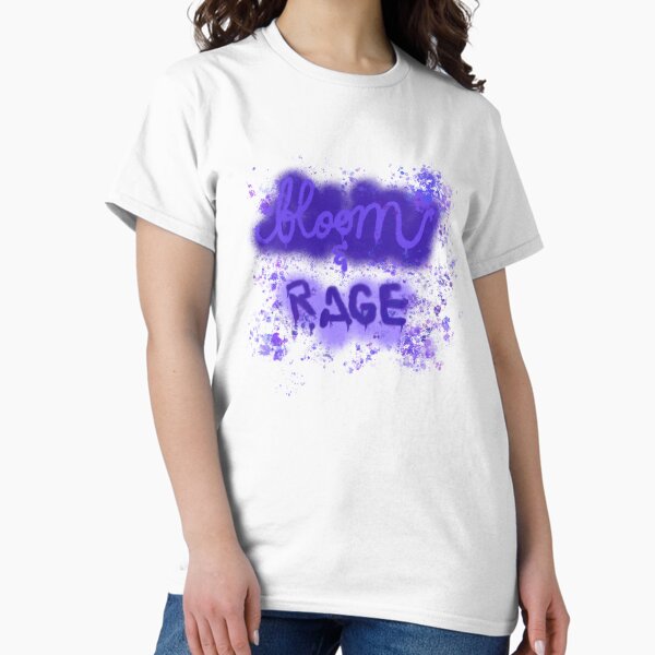 Item preview, Bloom & Rage Band poster designed and sold by MotleyCrafts.