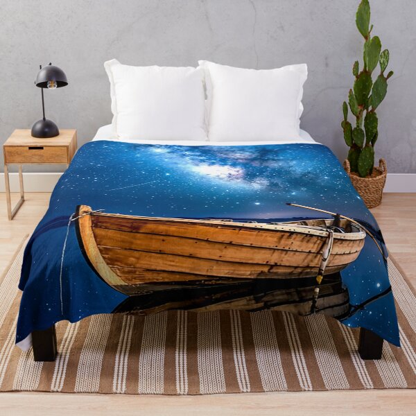 Item preview, Celestial Voyage: Boat Beneath the Stars designed and sold by Exodoi.
