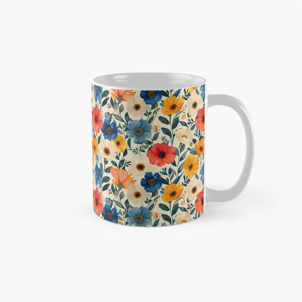 Item preview, Bold and Bright Floral Meadow Pattern designed and sold by NTGUILTY.