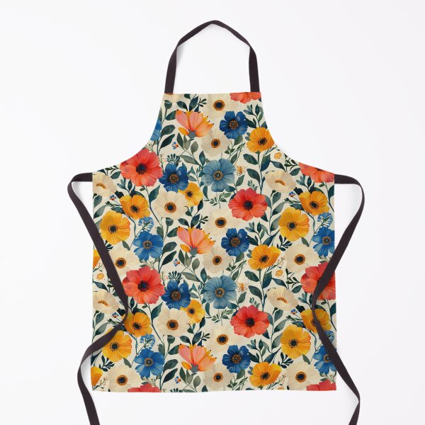 Item preview, Bold and Bright Floral Meadow Pattern designed and sold by NTGUILTY.