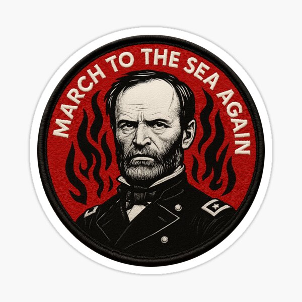 Artikel-Vorschau von General Sherman marschiert erneut zum Meer, Big Red, designt und verkauft von March2theCea.