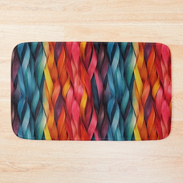 Item preview, Vibrant Abstract Wavy Ribbons Pattern designed and sold by NTGUILTY.