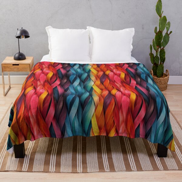 Item preview, Vibrant Abstract Wavy Ribbons Pattern designed and sold by NTGUILTY.