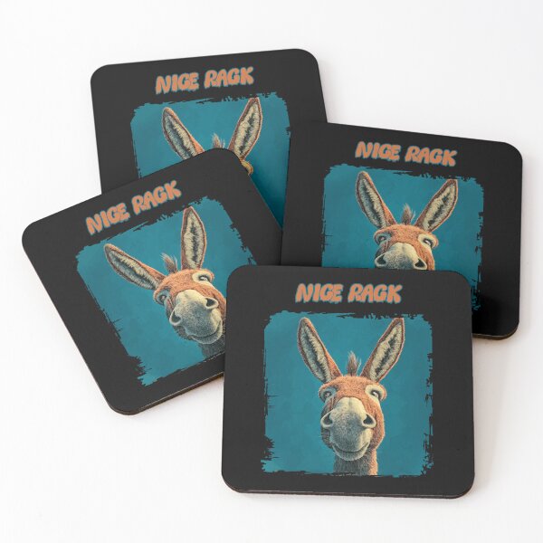 Item preview, Nice Rack Donkey Portrait designed and sold by Enea Kelo.