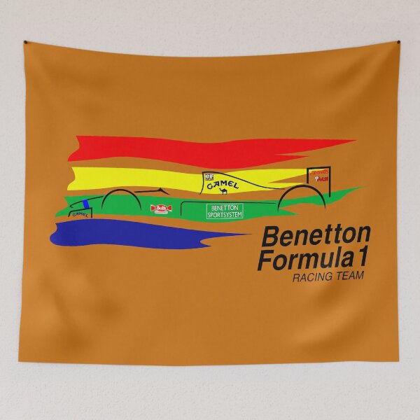 Item preview, Benetton F1 Team 90's Motorsport Art designed and sold by San Studios Co..