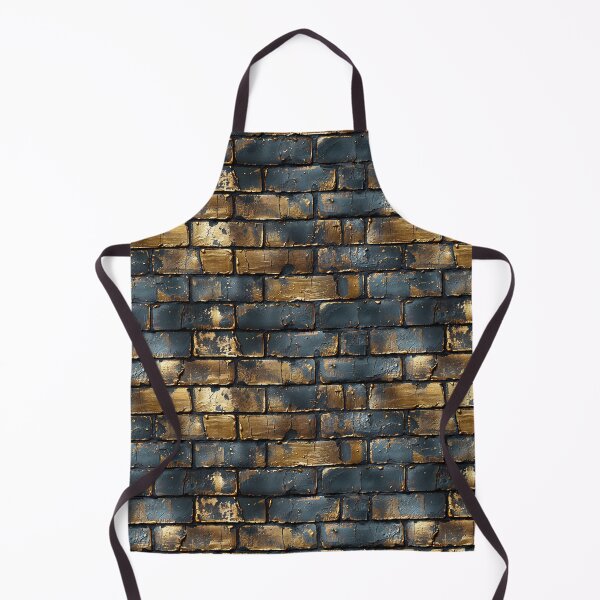 Item preview, Grungy Gold and Black Painted Brick Wall designed and sold by NTGUILTY.