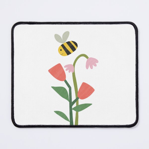 Item preview, Cute flowers and bee designed and sold by Wigley Lines Studio.