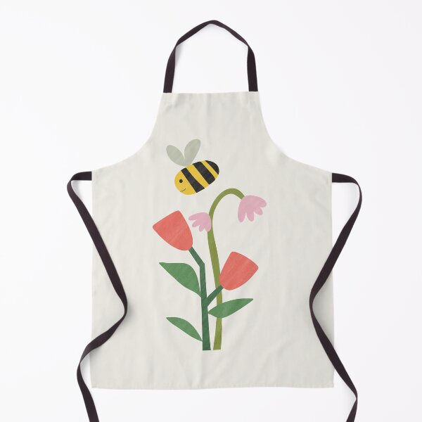 Item preview, Cute flowers and bee designed and sold by Wigley Lines Studio.