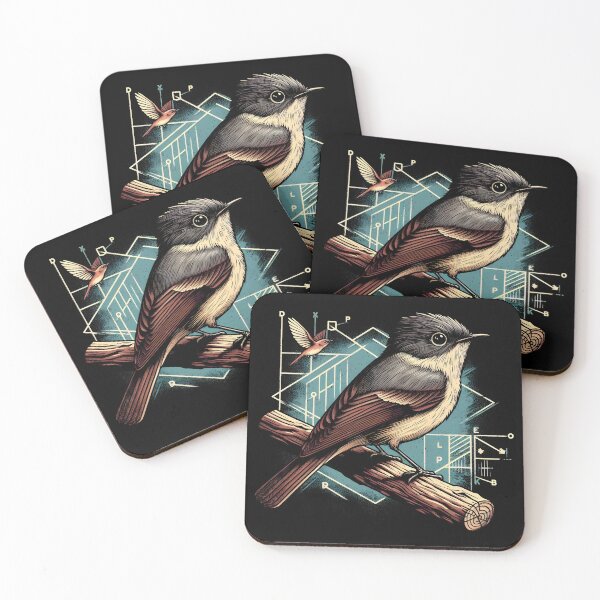 Item preview, Dusky-capped Flycatcher 4 designed and sold by theAVIARY7.