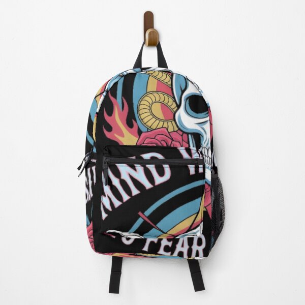 Item preview, Mind Wide Open – Trippy Skull Streetwear Design designed and sold by AV.