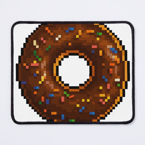 Item preview, Chocolate Sprinkle Donut Doughnut Treat 16-Bit Pixel Art designed and sold by littlefrankshop.