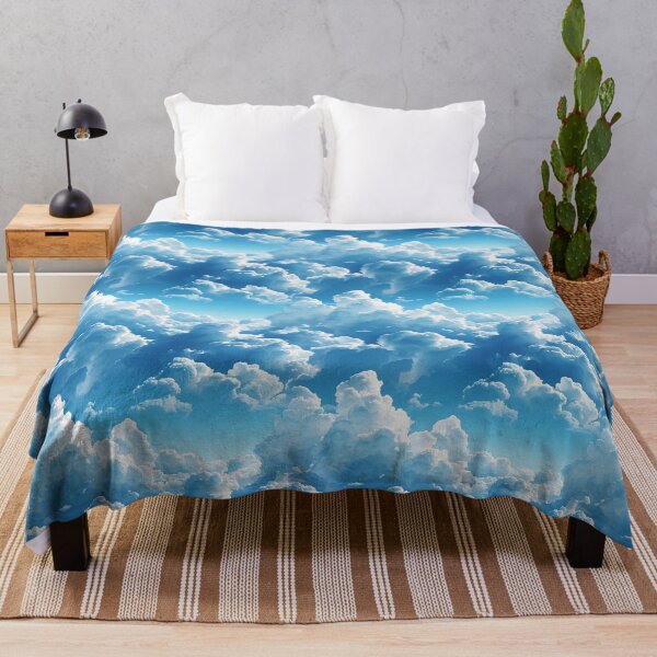 Item preview, Fluffy White Clouds in a Bright Blue Sky designed and sold by NTGUILTY.