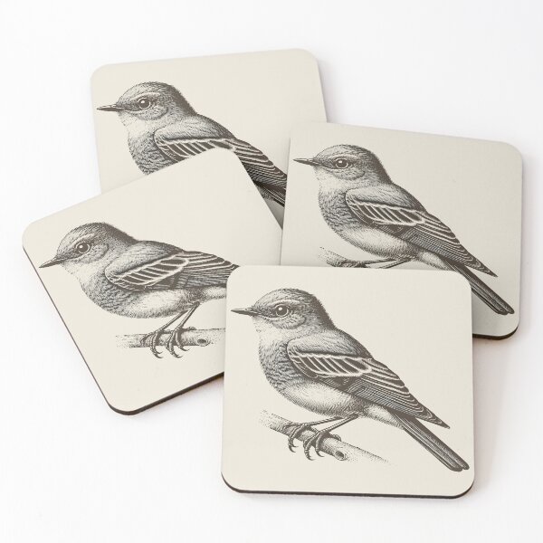 Item preview, Dusky-capped Flycatcher 5 designed and sold by theAVIARY7.